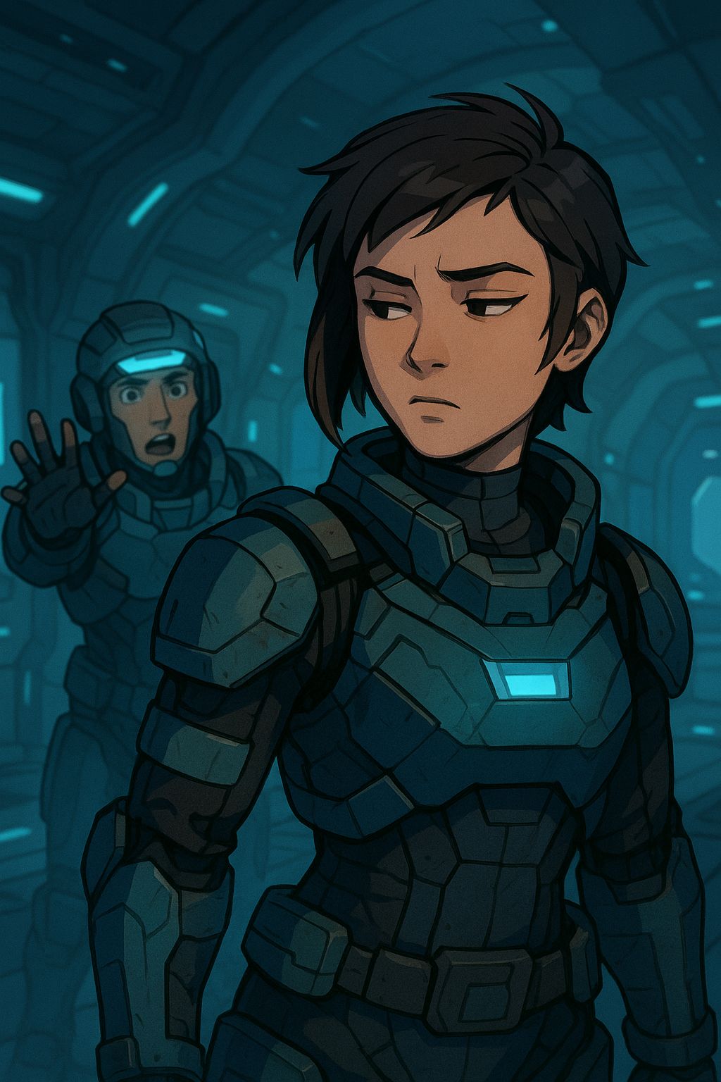 sci fi ignoring another character